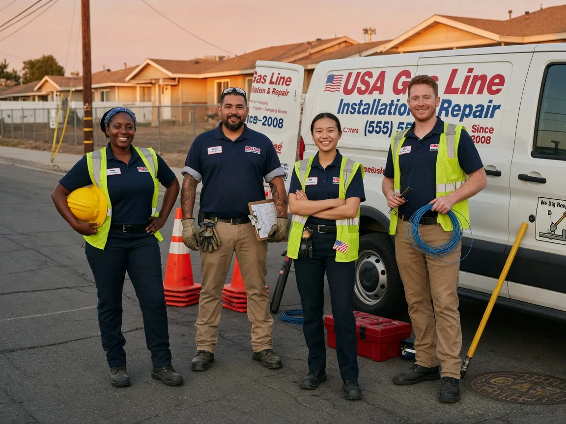 Gas Line Installation company in Brooklyn, IN
